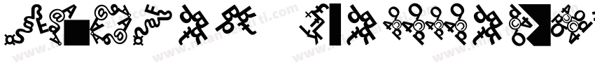 Hanged Letters字体转换